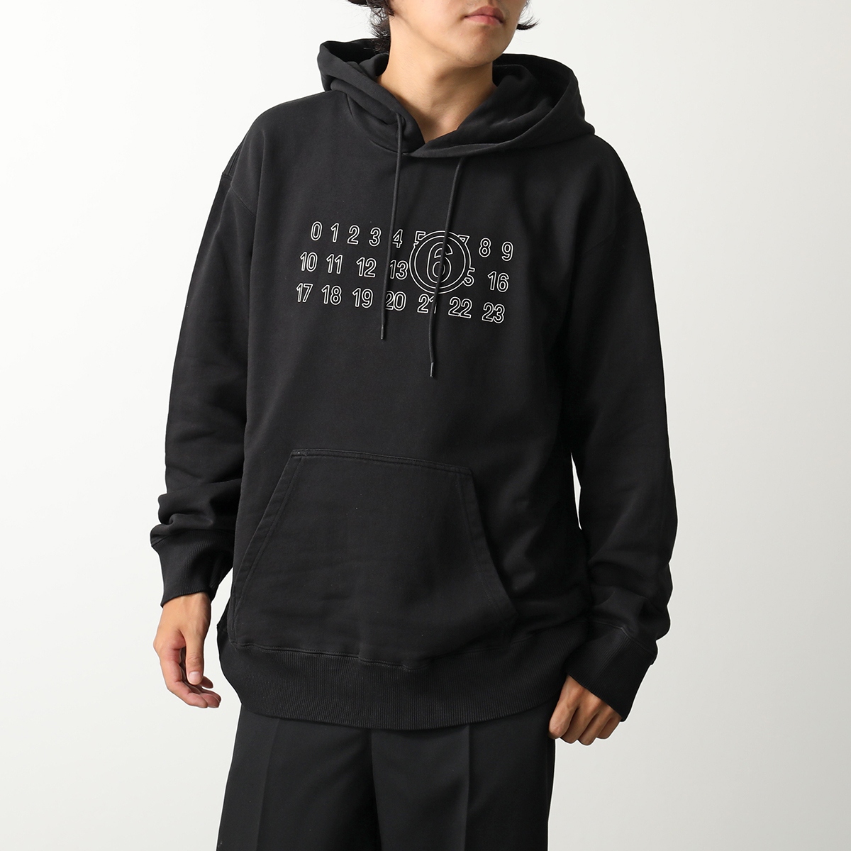 パーカー・フーディ MM6 Maison Margiela FW25 (SH0GU0035 M25025156) MM6 エムエムシックス メゾンマルジェラ フーディ SH0GU0035