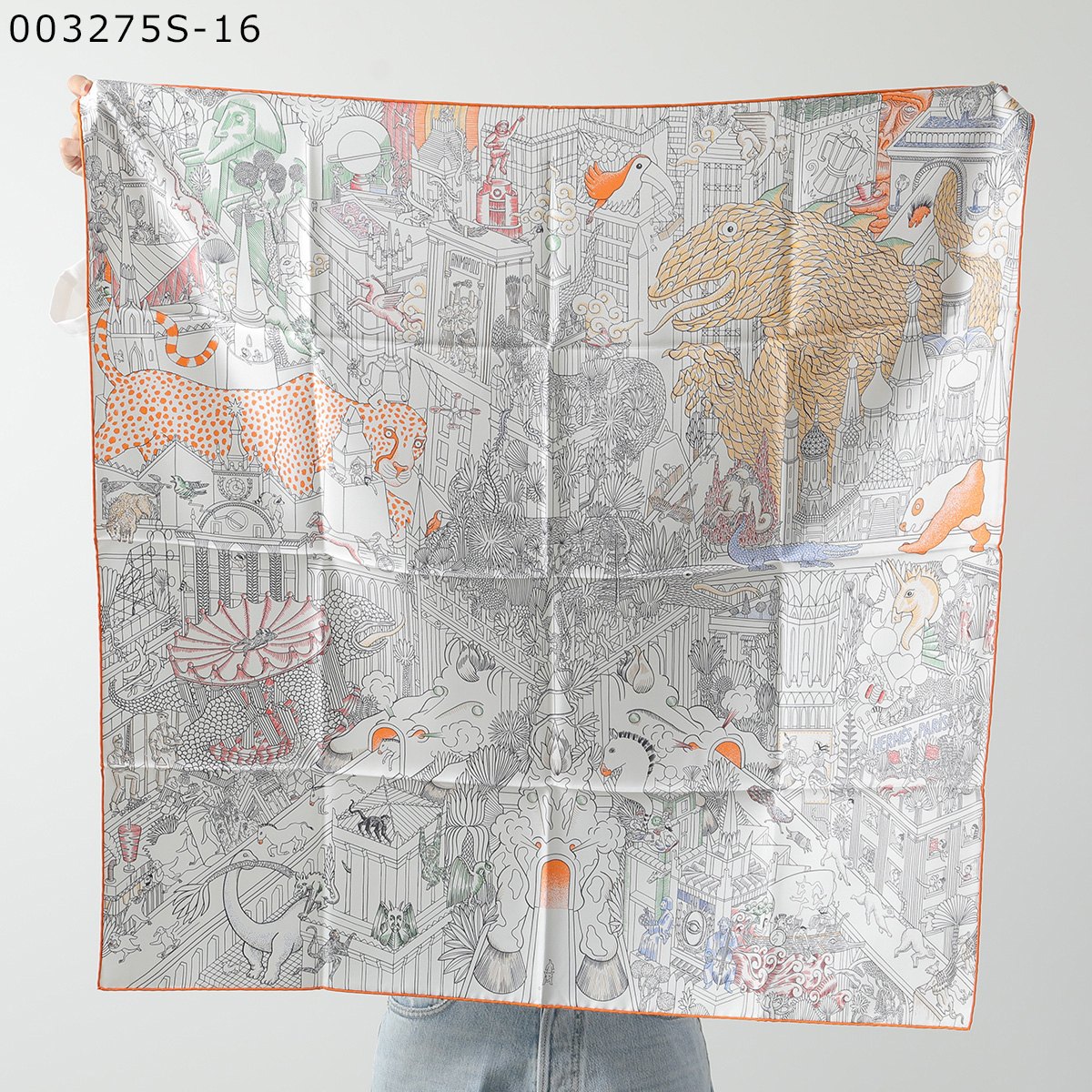 HERMES エルメス スカーフ CARRE カレH 90×90 003932S 004192S