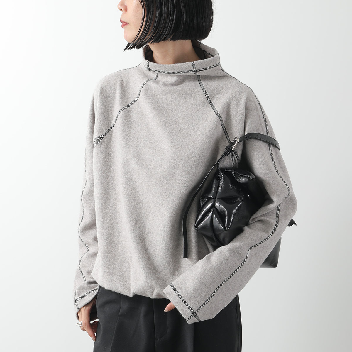 BASErange / ベースレンジ | ワイドリブ タートルネックニット | S | ベージュ | レディース baserange タートルのおすすめ人気商品一覧 通販 - Yahoo