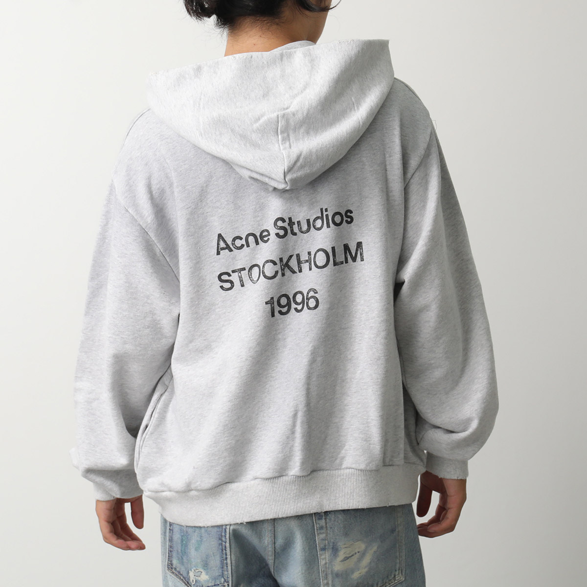 期間限定！Acne Studios フーディ Acne Studios - フーデッドセーター - コンクリートグレー