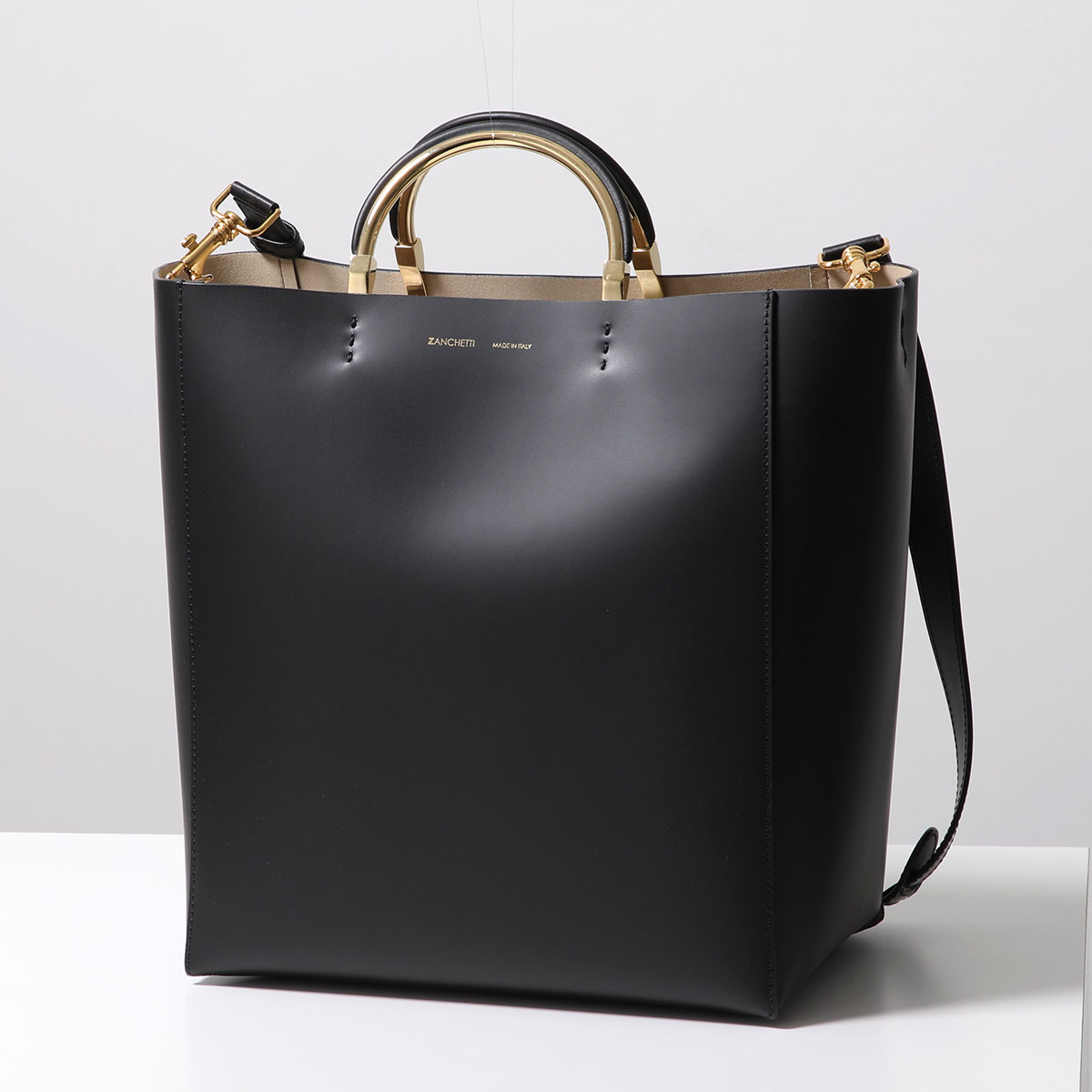【極美品】 ZANCHETTI ザンチェッティ マーケットバッグ 黒 人気 Zanchetti おすすめ人気商品一覧 通販 - Yahoo!ショッピング
