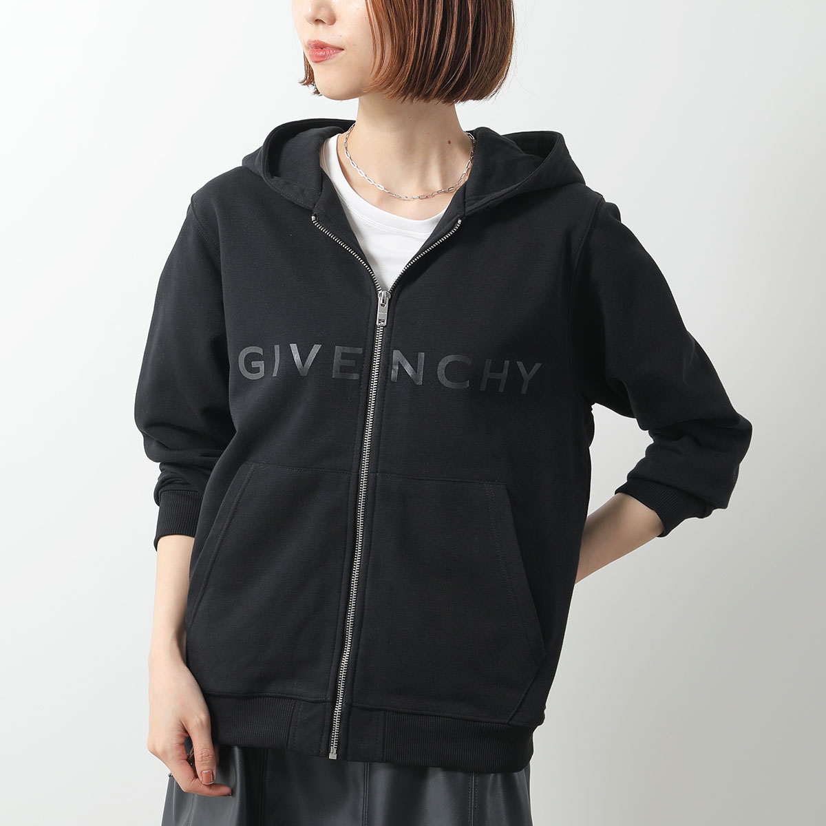 売れ筋商品|||ギャラクシーバイハルビック パーカー・スウェットシャツ レディース  Black-Olive GIVENCHY KIDS ジバンシィ キッズ パーカー H30939 レディース