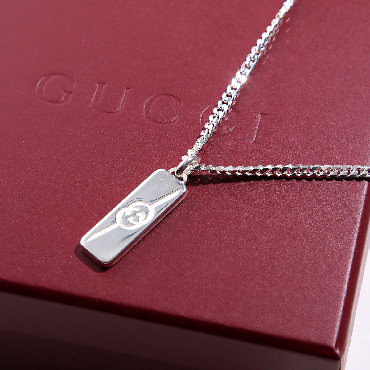 GUCCI（グッチ） ネックレス GUCCI TAG 774055 J8400 メンズ