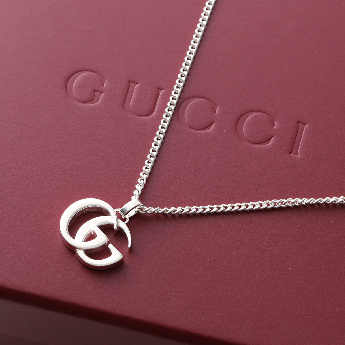 きゃ様　GUCCI グッチ　マーモント　アラベスク　ネックレス　シルバー925 きゃ様GUCCI グッチマーモントアラベスクネックレスシルバー925