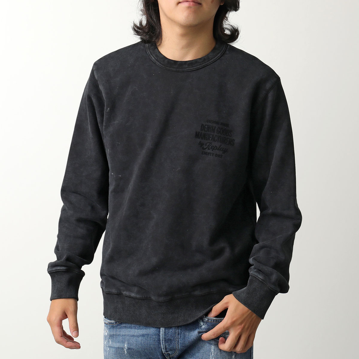 REPLAY（リプレイ） トレーナー M3191 000 23934H メンズ スウェット