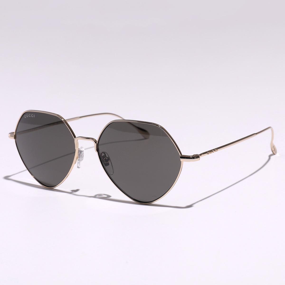 GUCCI（グッチ） サングラス GG1182S レディース ポリゴン型 メタル