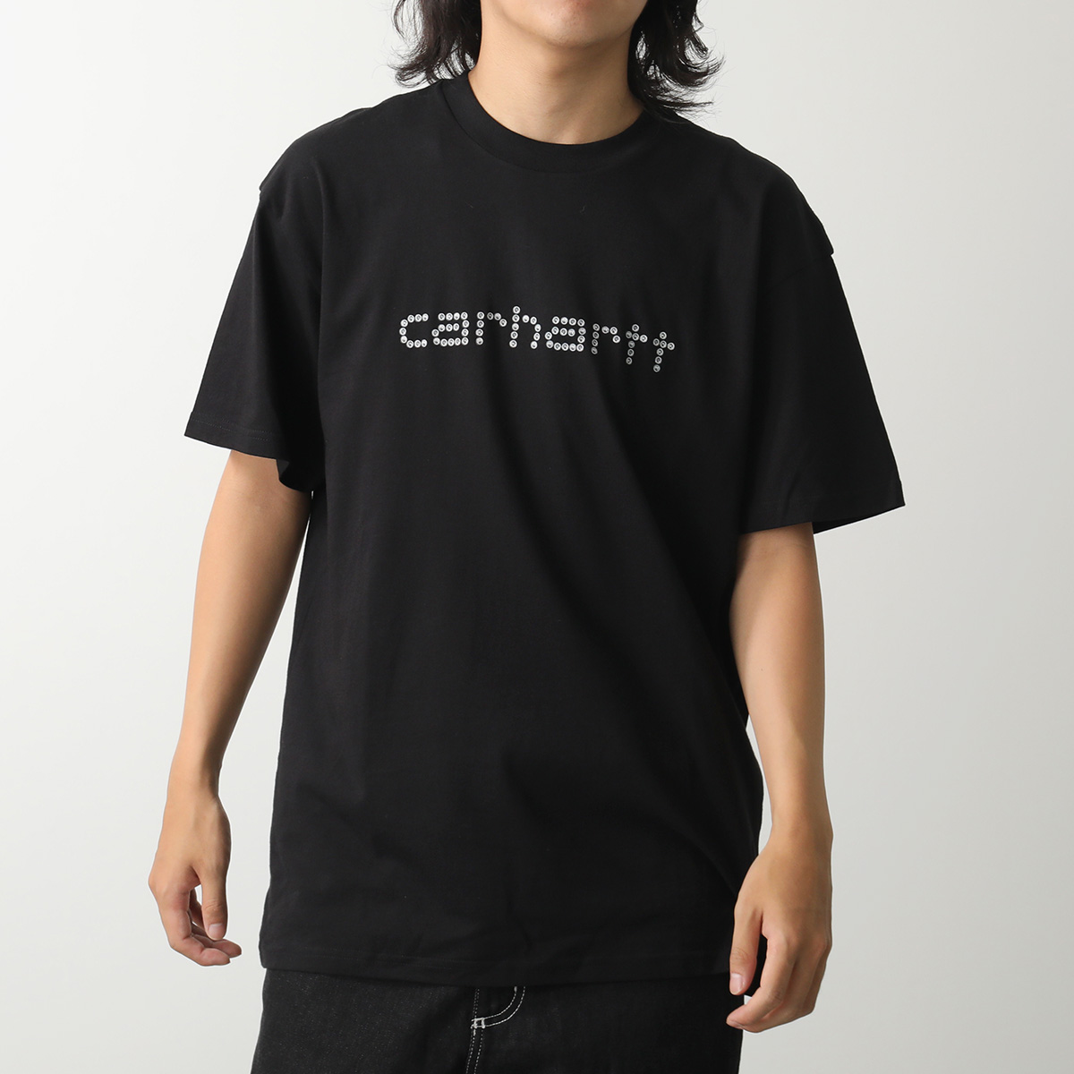 【美品】Carhartt WIP ブラック 半袖シャツ ワーク M Carhartt ブラック 半袖シャツ Carhartt WIP 「Carhartt WIP