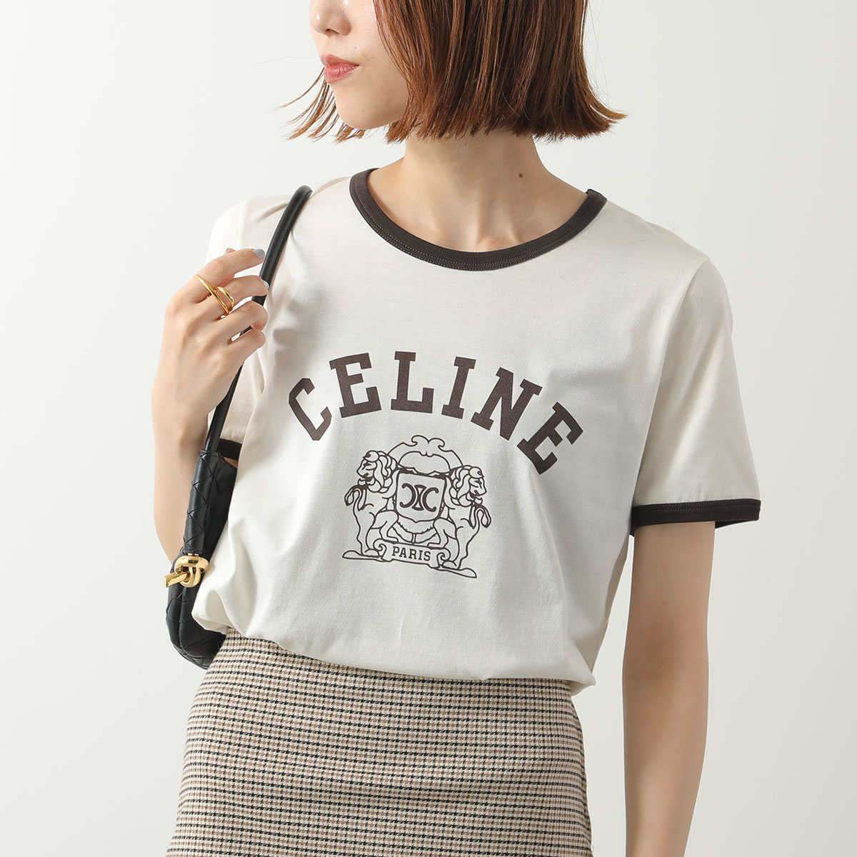 CELINE セリーヌ Tシャツ BLASON 70's ブラゾン RX09C671Q.02XI