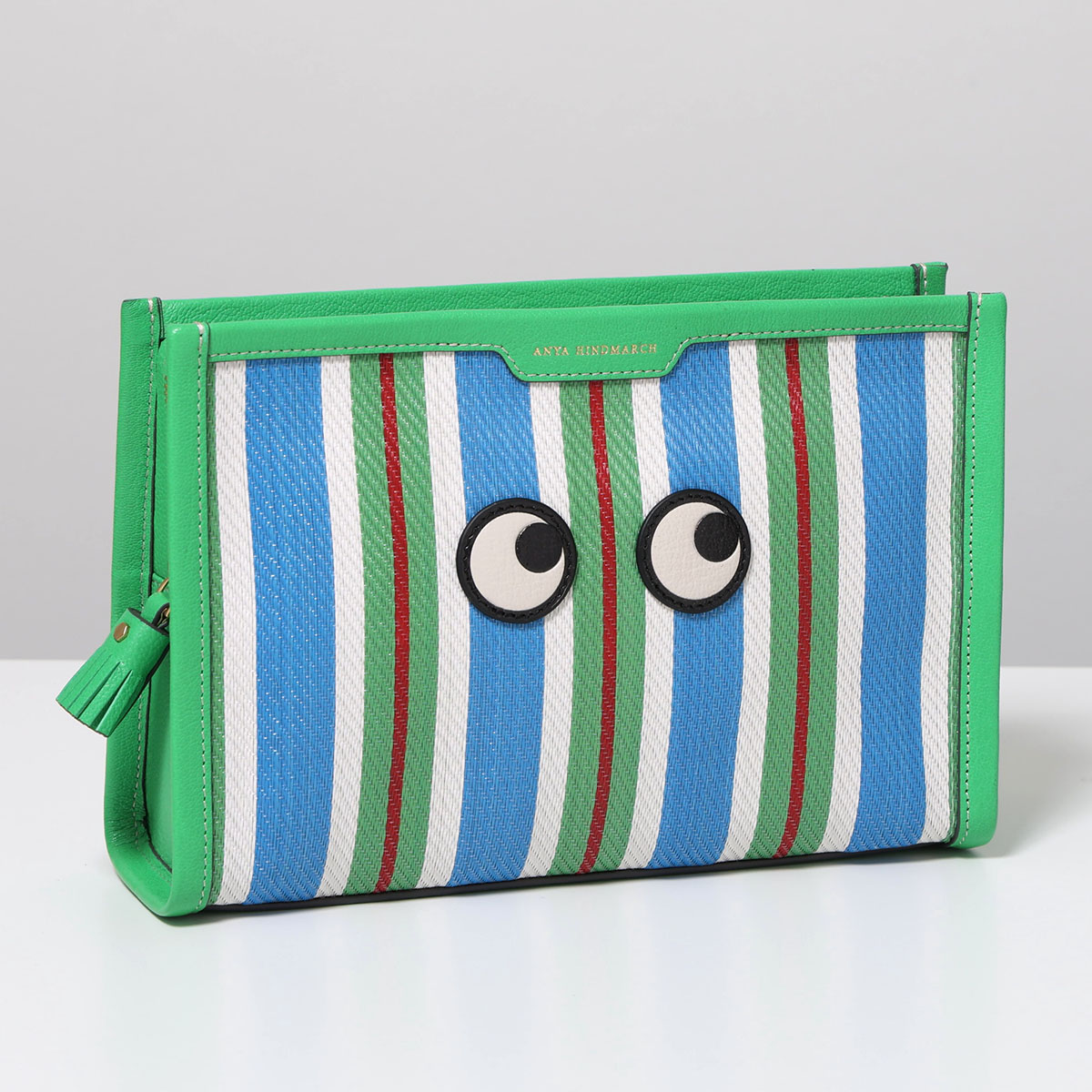 アニヤハインドマーチ Eyes ポーチ Eyes クロスボディ・ポーチ | Anya Hindmarch JP