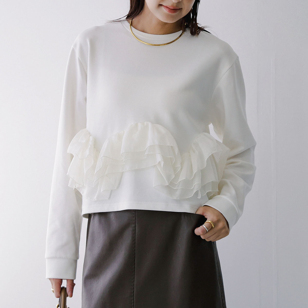 HERENCIA（ヘレンチア） カットソー H525300 レディース ティアード 