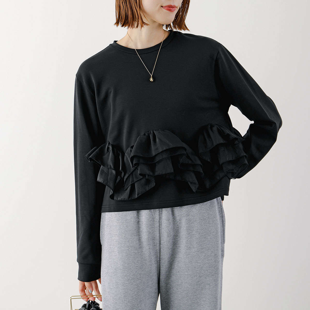 HERENCIA（ヘレンチア） カットソー H525300 レディース ティアード