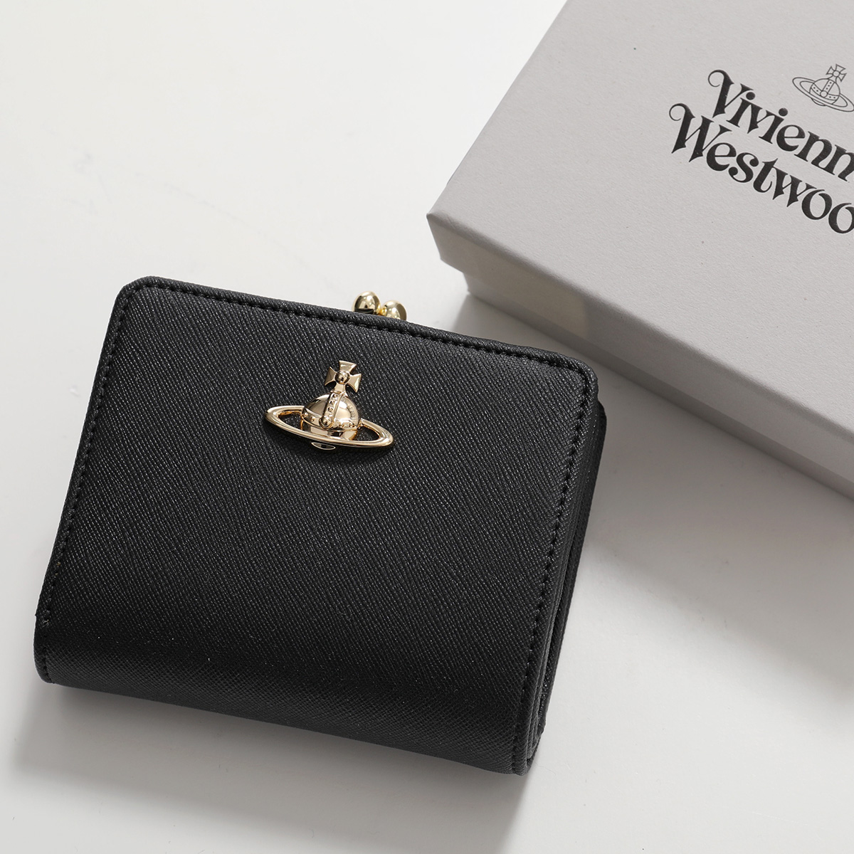 Vivienne Westwood 二つ折り財布 COFFEE 988VW738 Vivienne Westwood 二つ折り財布 COFFEE 988VW738