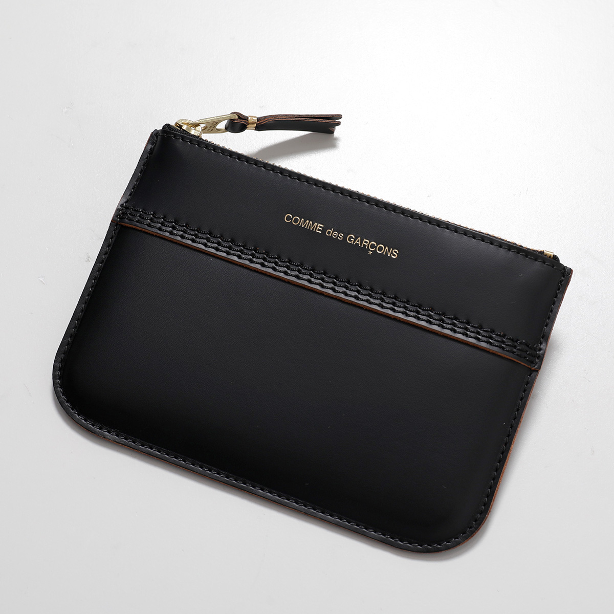 COMME des GARCONS ブラックレザー コインケース COMME des GARCONS コムデギャルソン コインケース SA8100VB