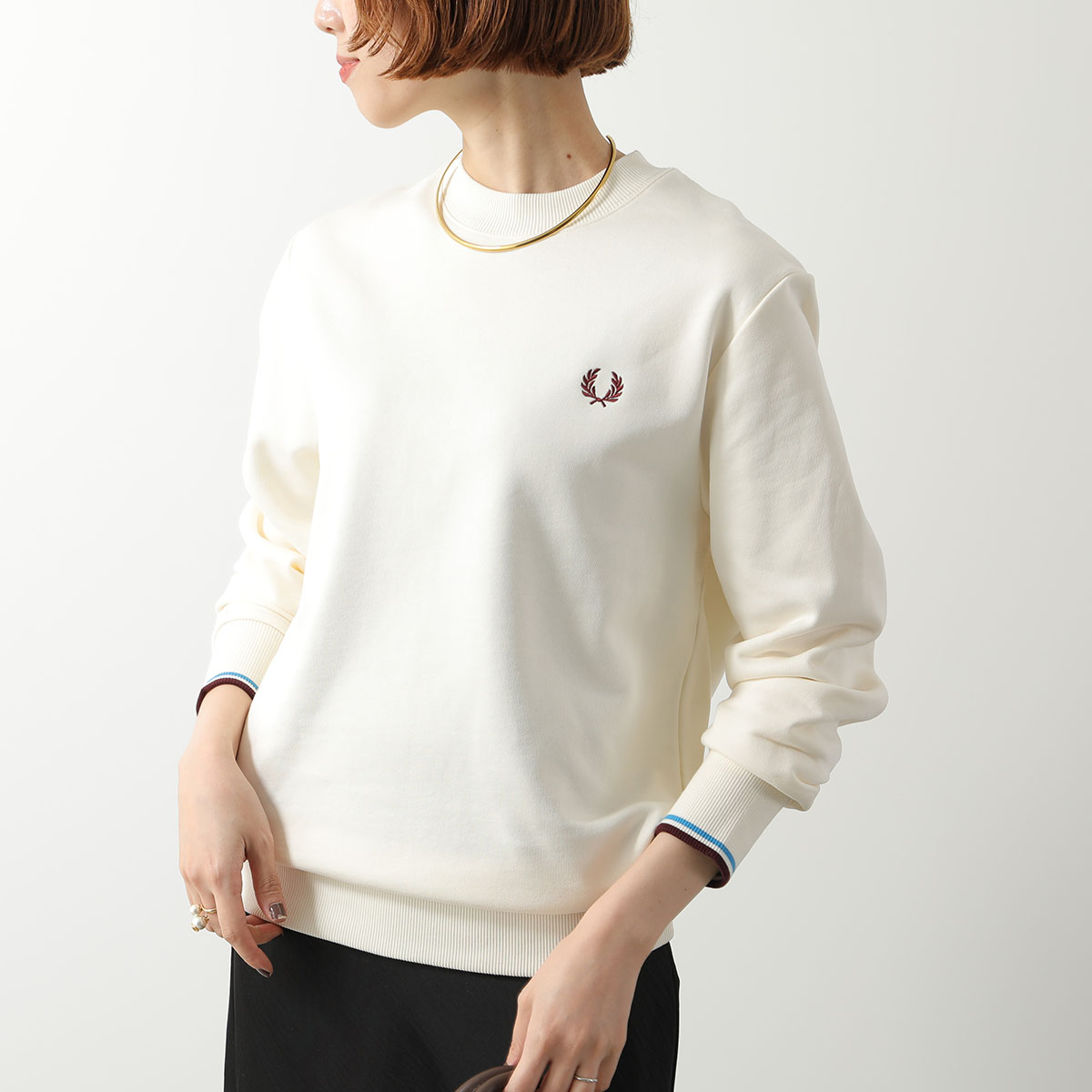 FRED PERRY（フレッドペリー） スウェット Crew Neck Sweatshirt M7535