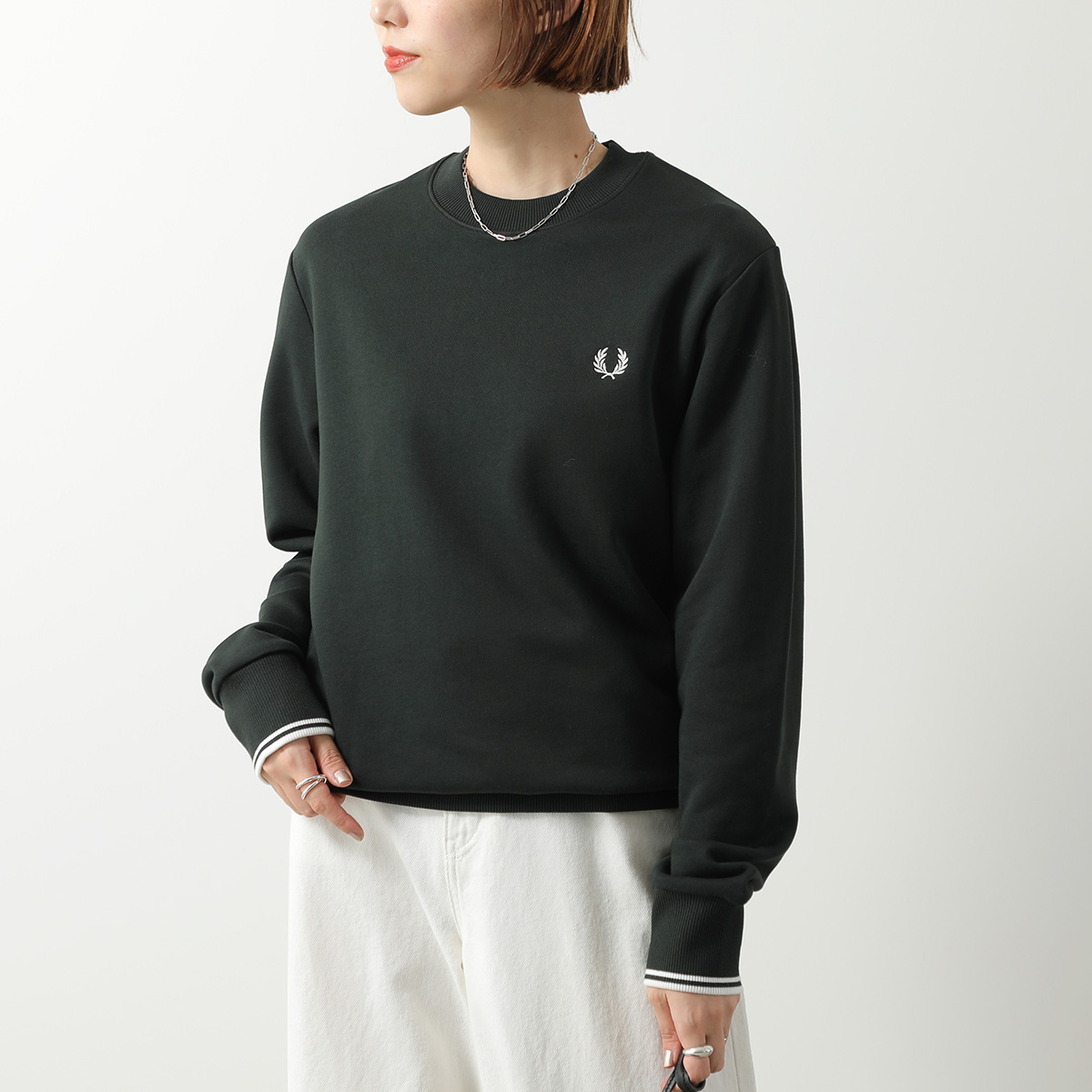 FRED PERRY（フレッドペリー） スウェット Crew Neck Sweatshirt M7535