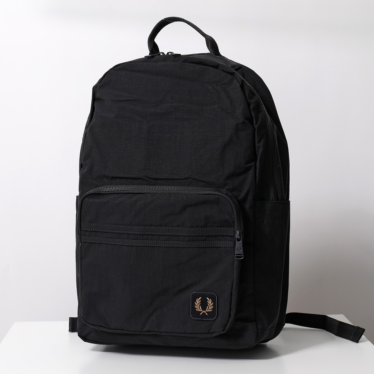 Fred Perry 黒 リュック・バックパック FRED PERRY（フレッドペリー） バックパック Nylon Badge Backpack