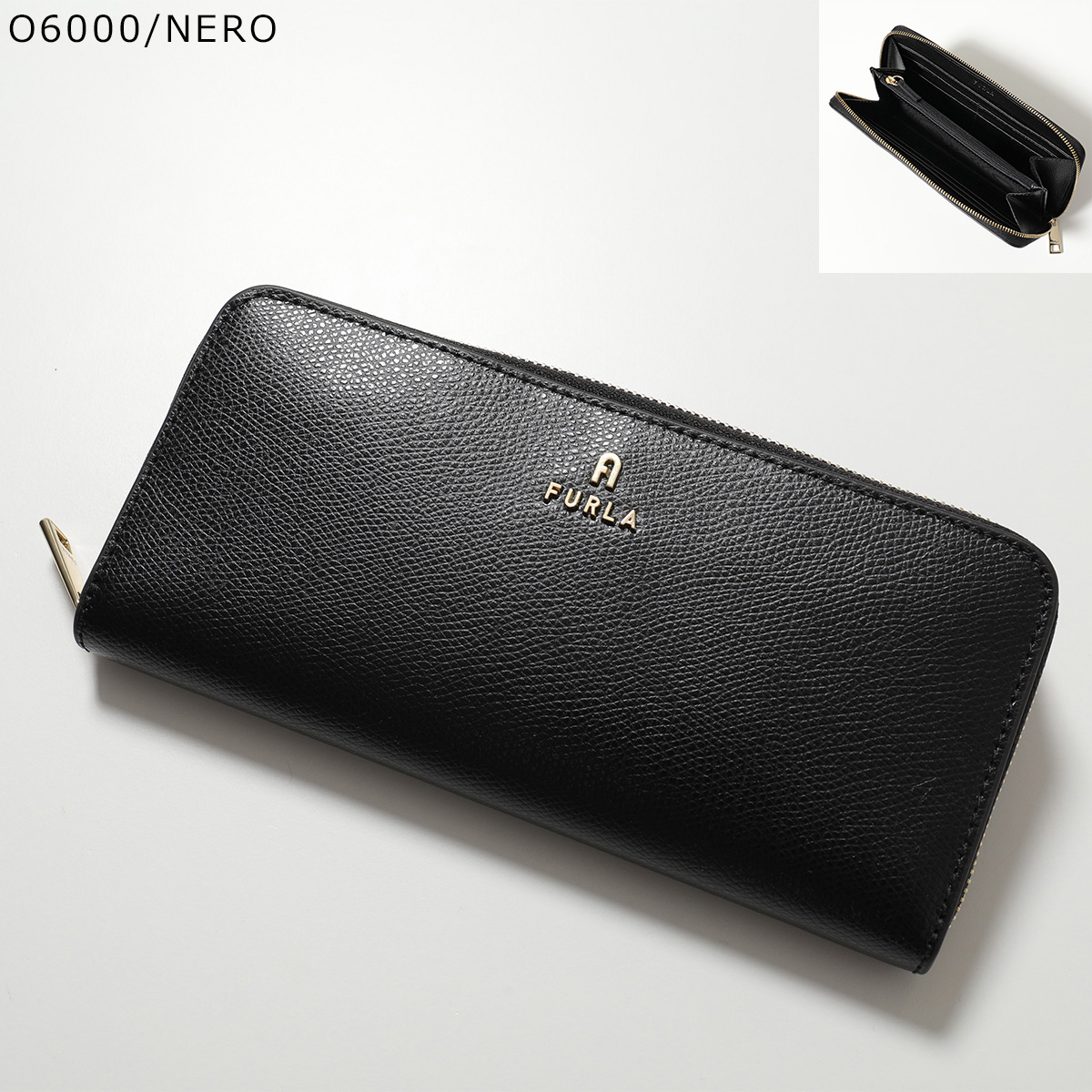 FURLA（フルラ） ラウンドファスナー長財布 CAMELIA カメリア WP00313