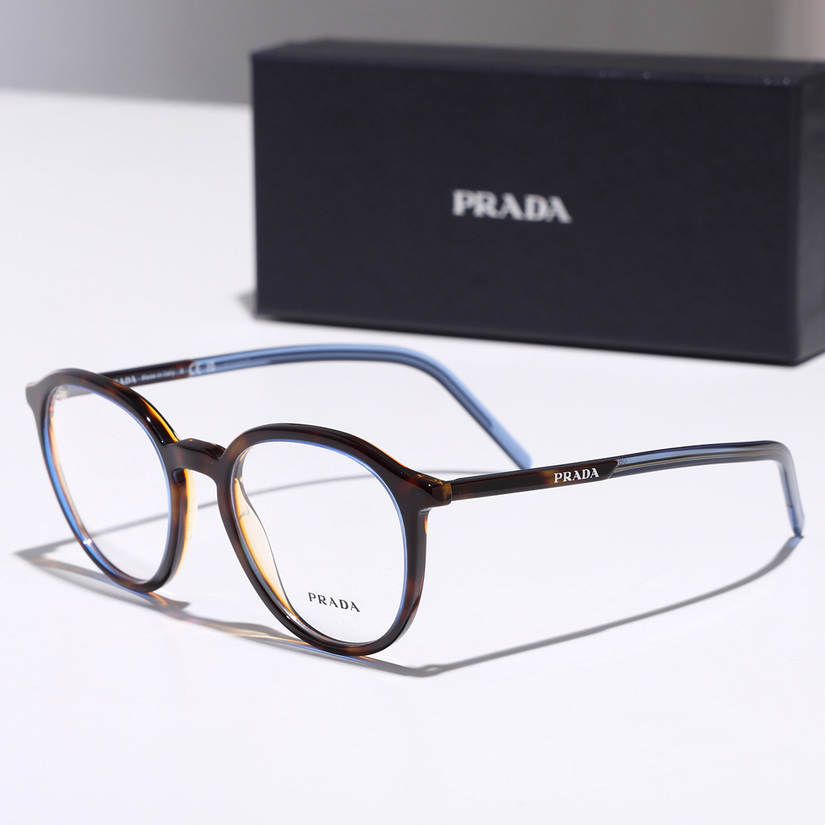 PRADA プラダ メガネ VPR 12Y レディース ボストン型 セル