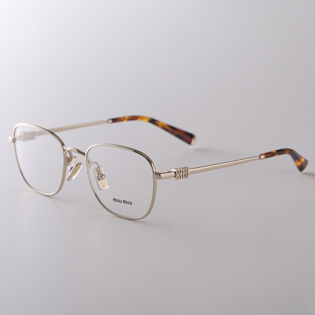 miu miu（ミュウミュウ） メガネ VMU 50W レディース ウェリントン型
