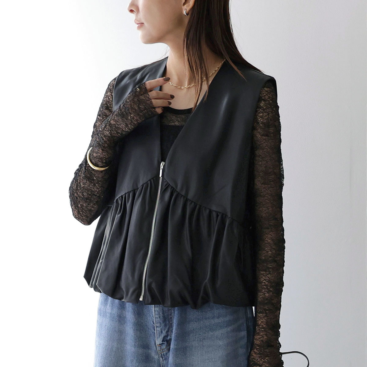 CYAN TOKYO tokyo シアン トーキョー ベスト 504374 レディース