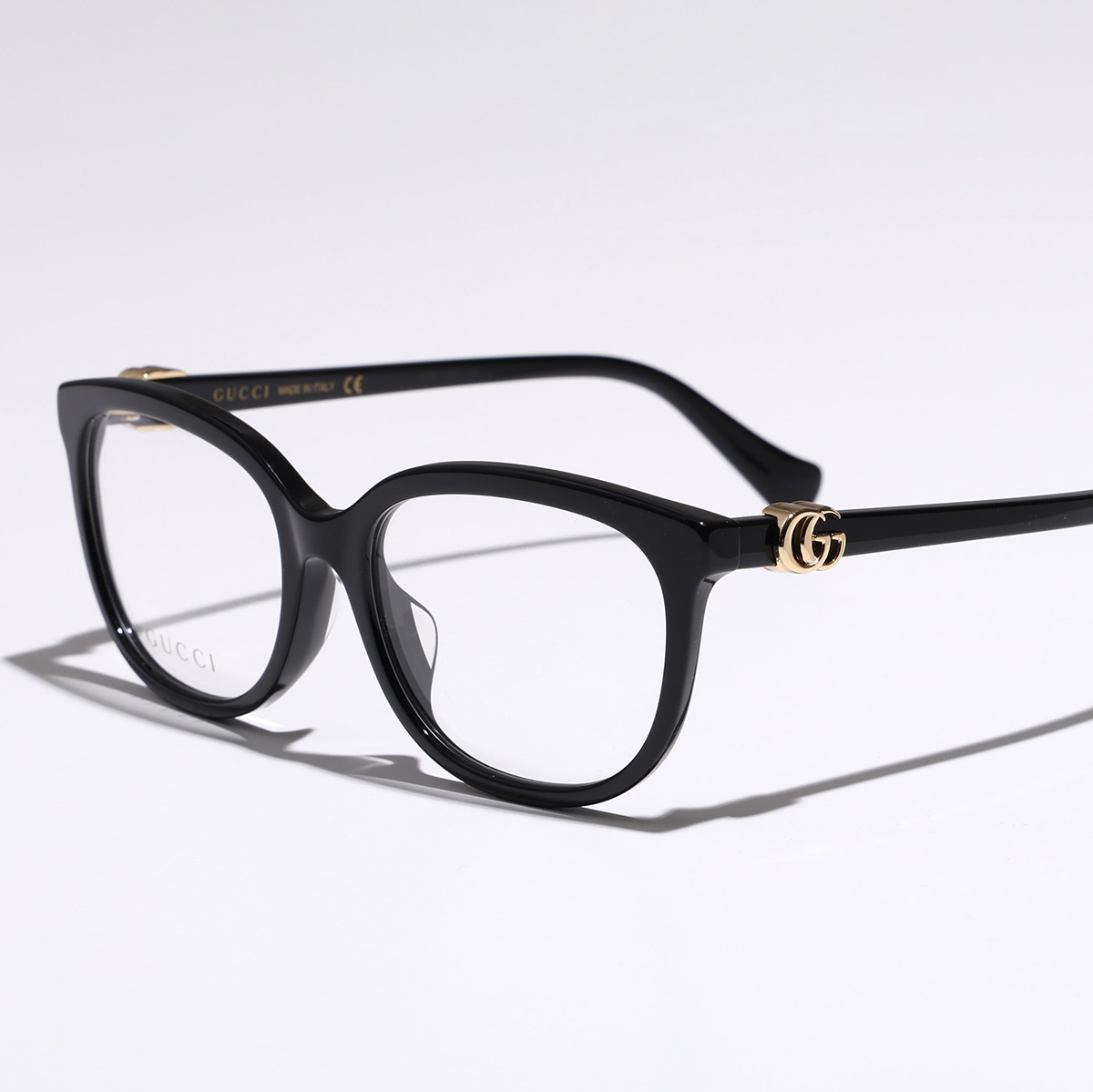 GUCCI GG1064/F 黒縁メガネ 男女兼用 GUCCI（グッチ） メガネ GG0464O メンズ 眼鏡 セルフレーム フルリム