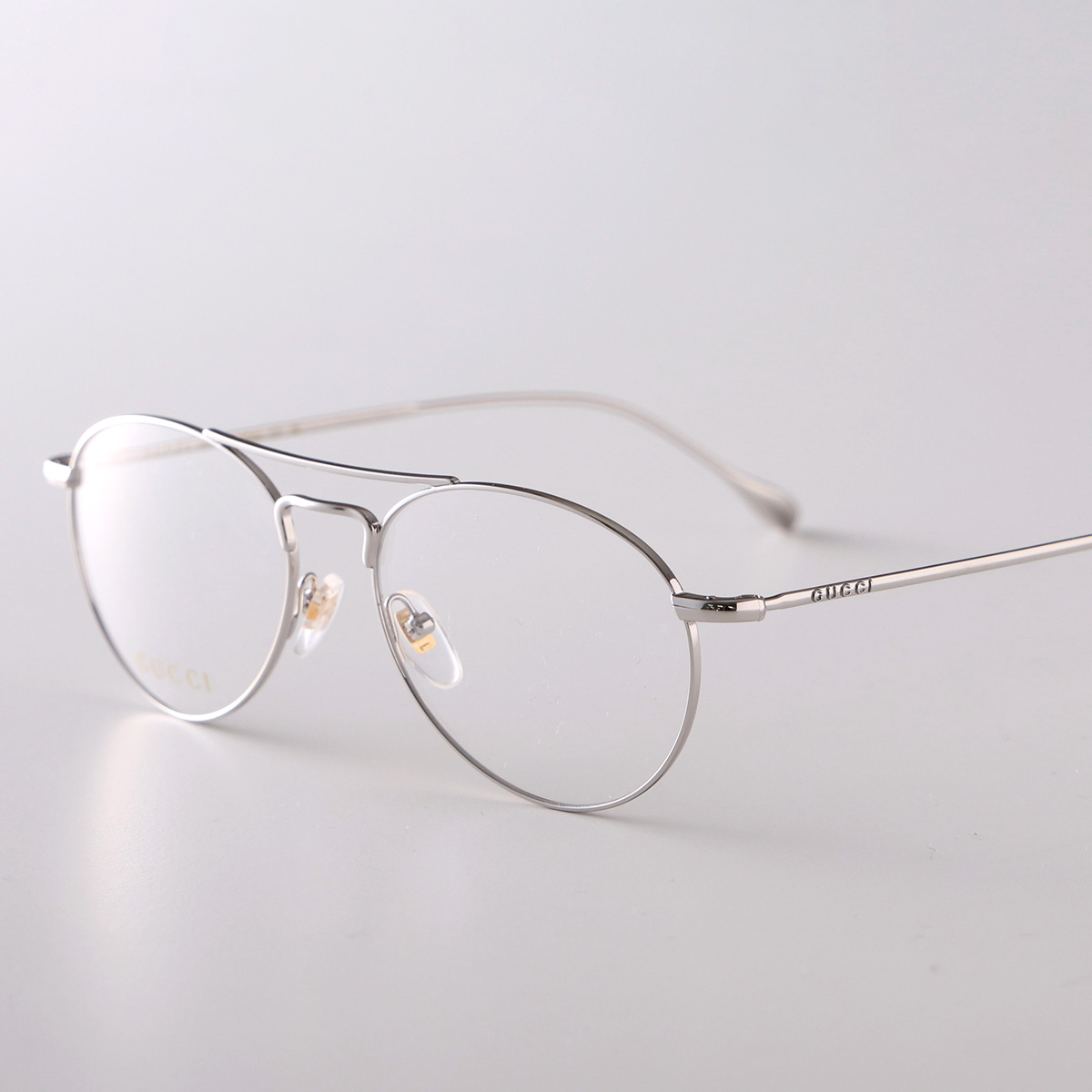 GUCCI（グッチ） メガネ GG1187O レディース ティアドロップ型 メタル