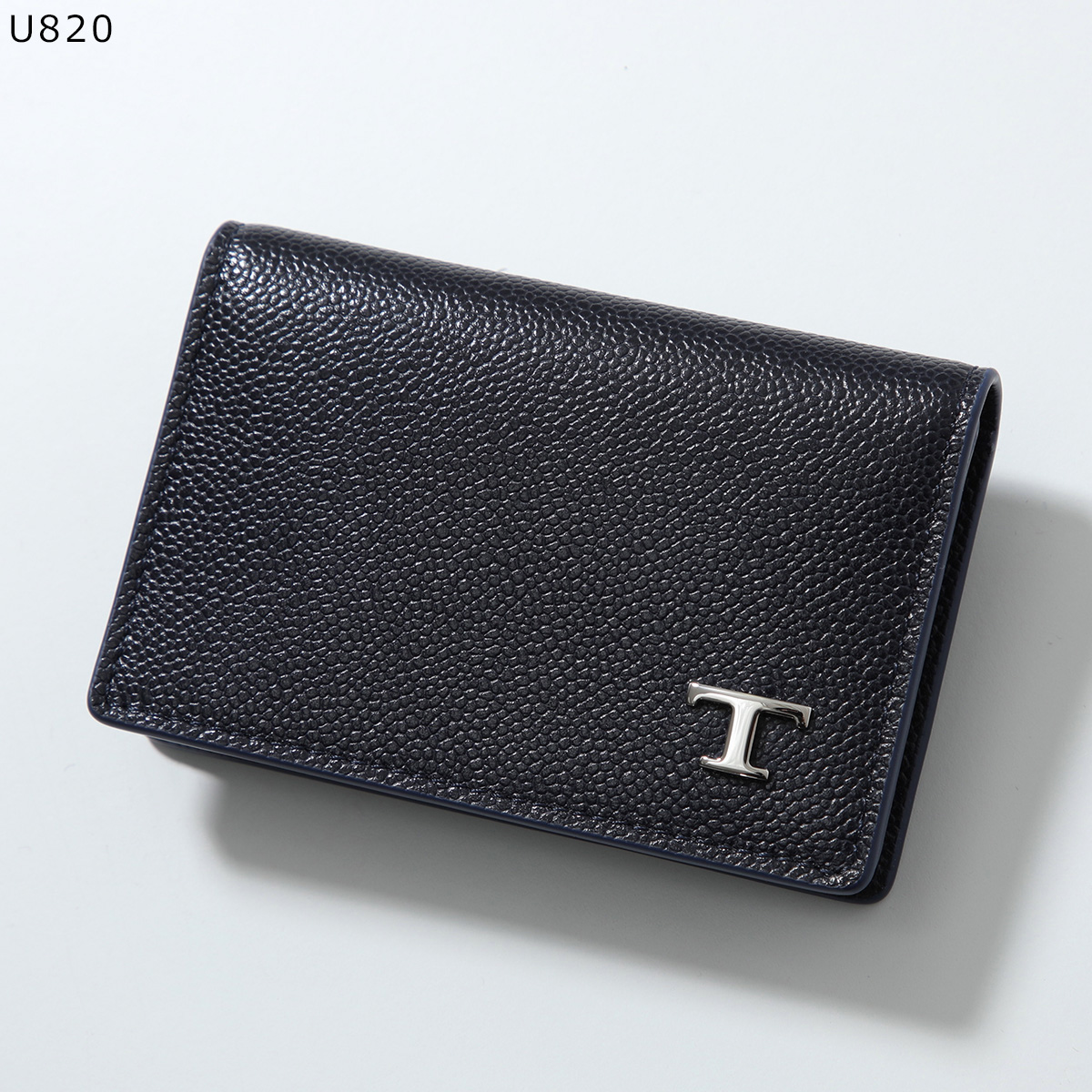 ★最終値下げ【新品未使用】トッズTod's　カードケース名刺入れ ブラック外箱有 TOD'S（トッズ） TODS カードケース T TIMELESS Tタイムレス