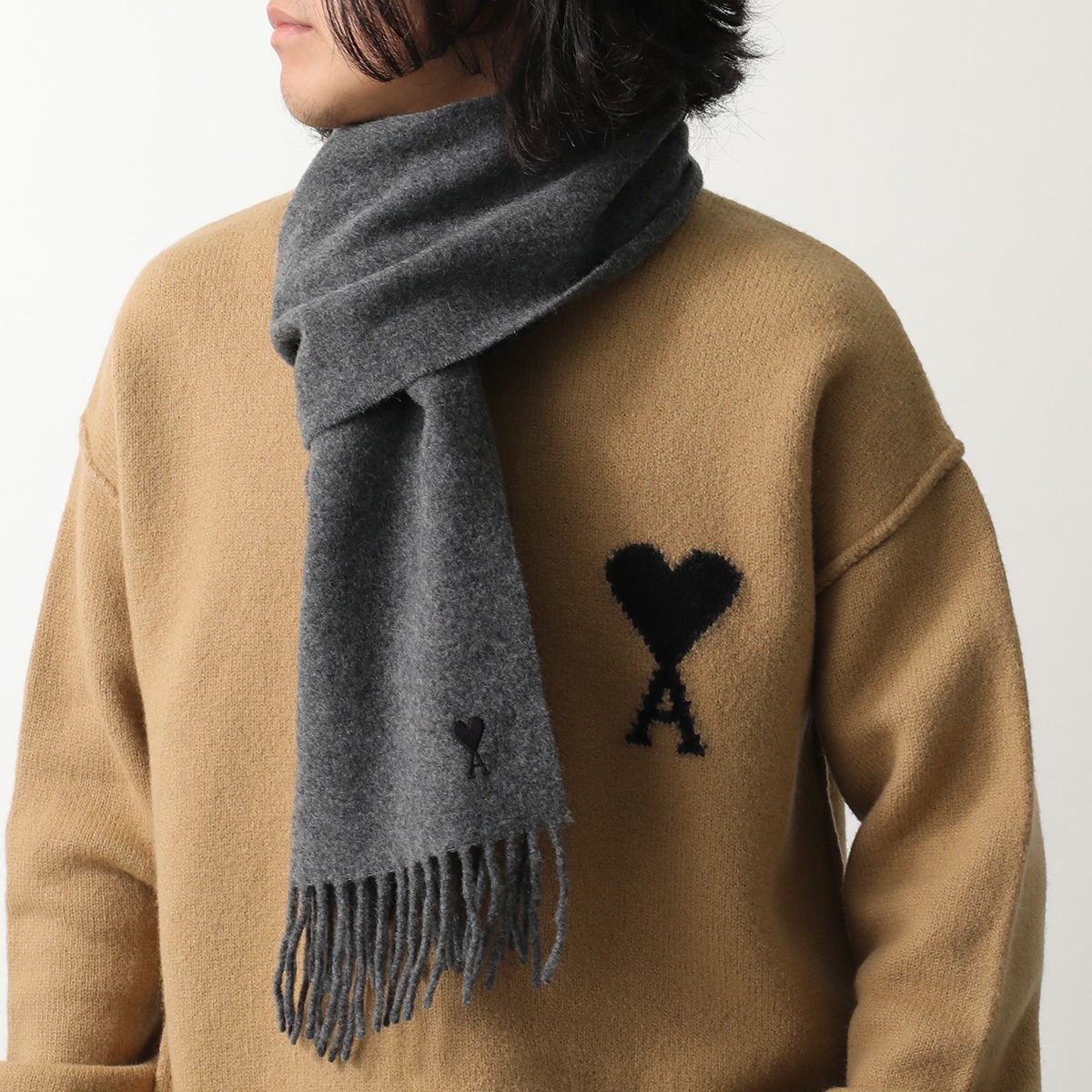 AMI Alexandre Mattiussi ami paris アミパリス マフラー Ami De