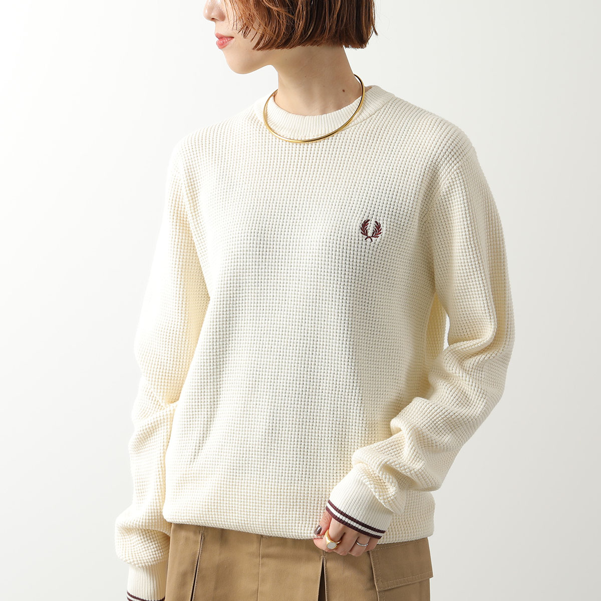 FRED PERRY（フレッドペリー） セーター WAFFLE STITCH JUMPER K6507