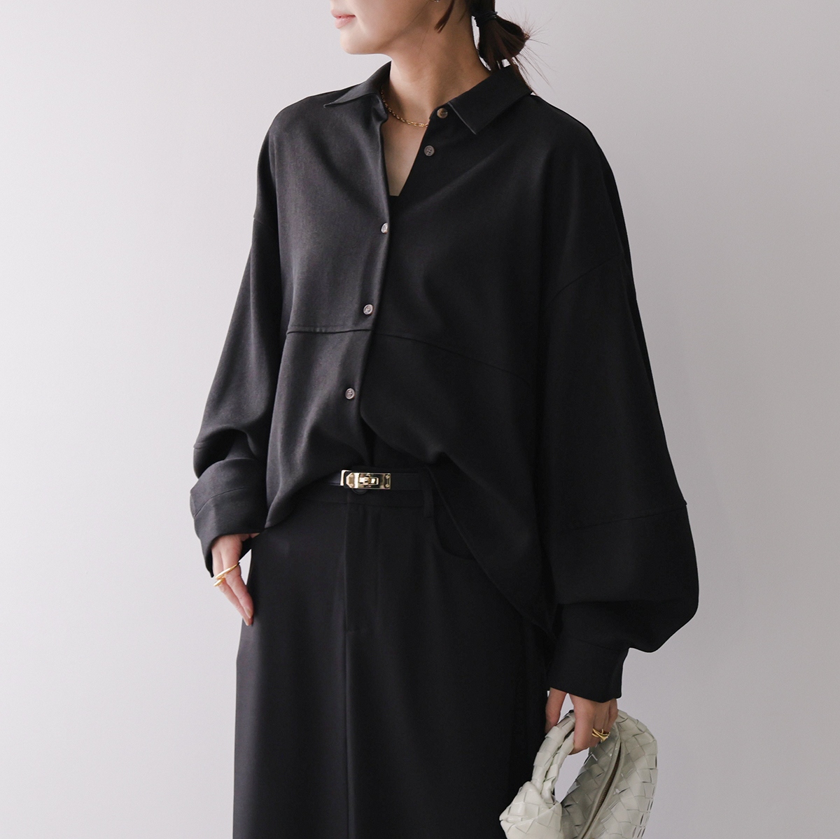 malion vintage ガーゼボリュームクロッシェブラウス 中古・古着通販】MALION VINTAGE (マリオンヴィンテージ) クロシェ