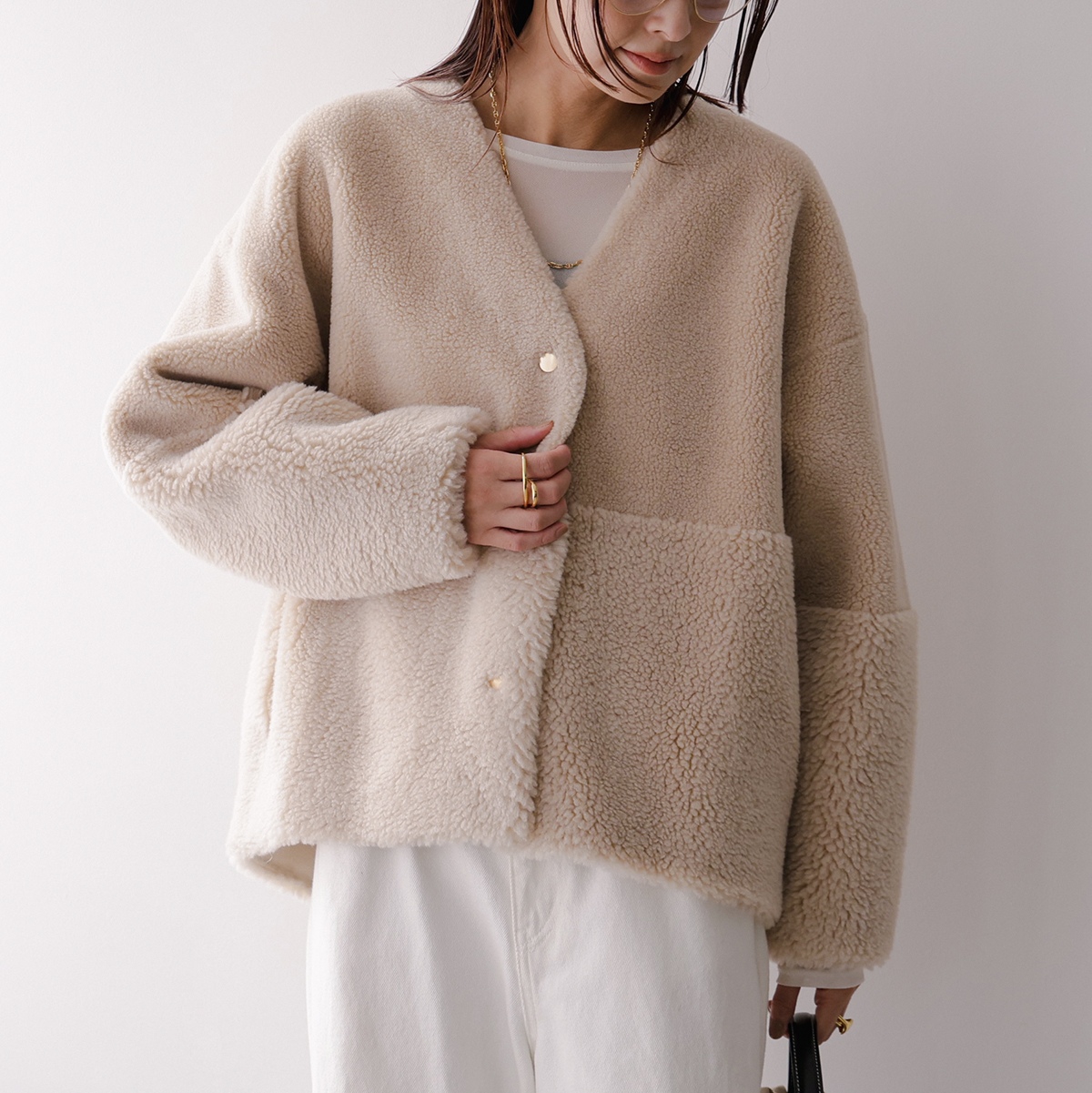 MICA&DEAL（マイカアンドディール） マイカ＆ディール ボアコート