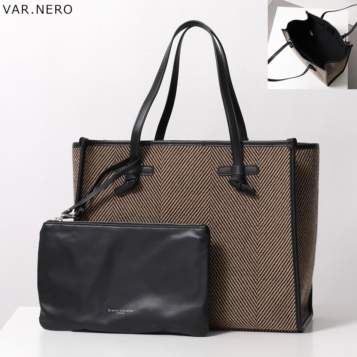 GIANNI CHIARINI（ジャンニ キアリーニ） トートバッグ MARCELLA