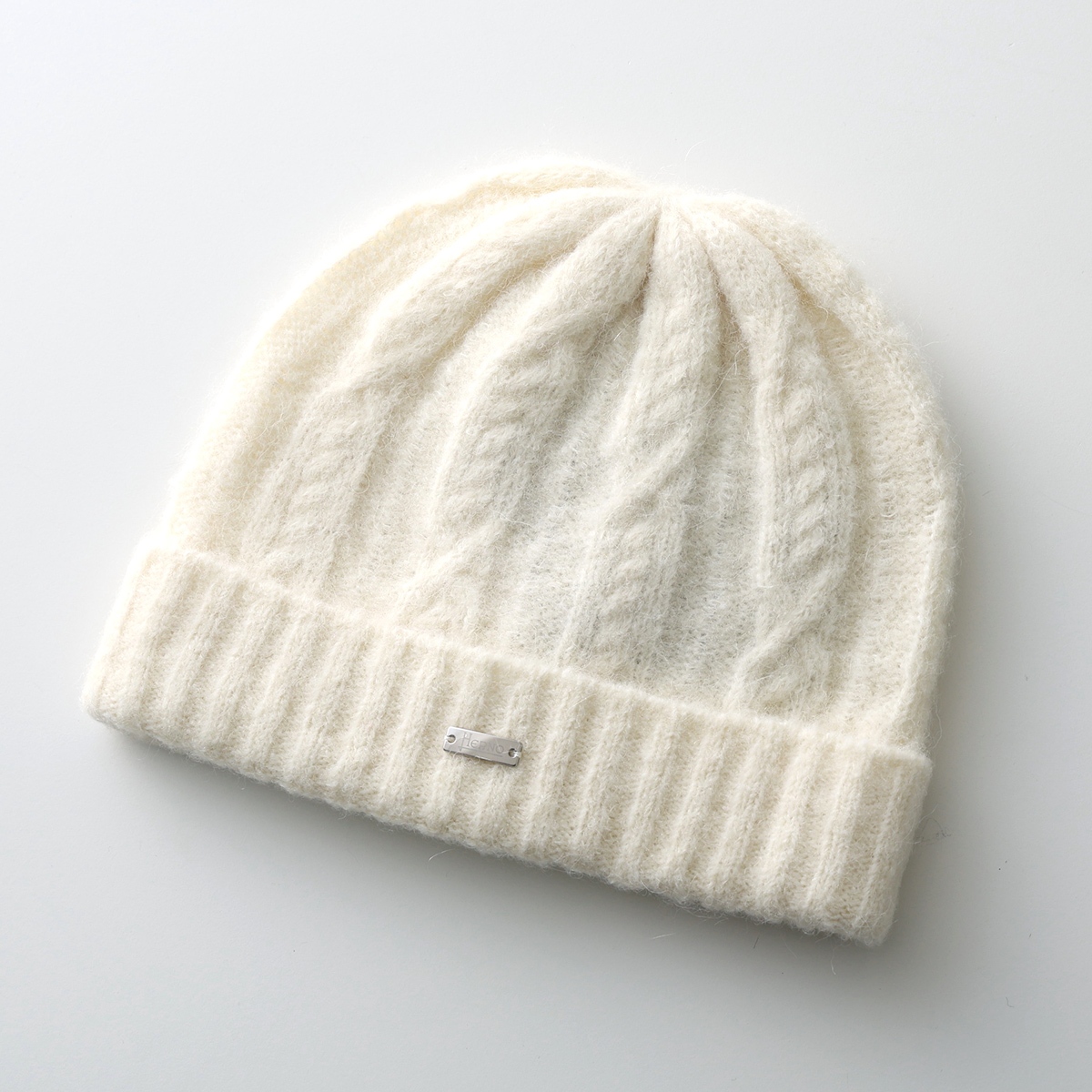 ヘルノRESORT STRINA アルパカブレンド ニット HERNO（ヘルノ） HERNO Resort リゾート ニット帽 BER0009DR 70275