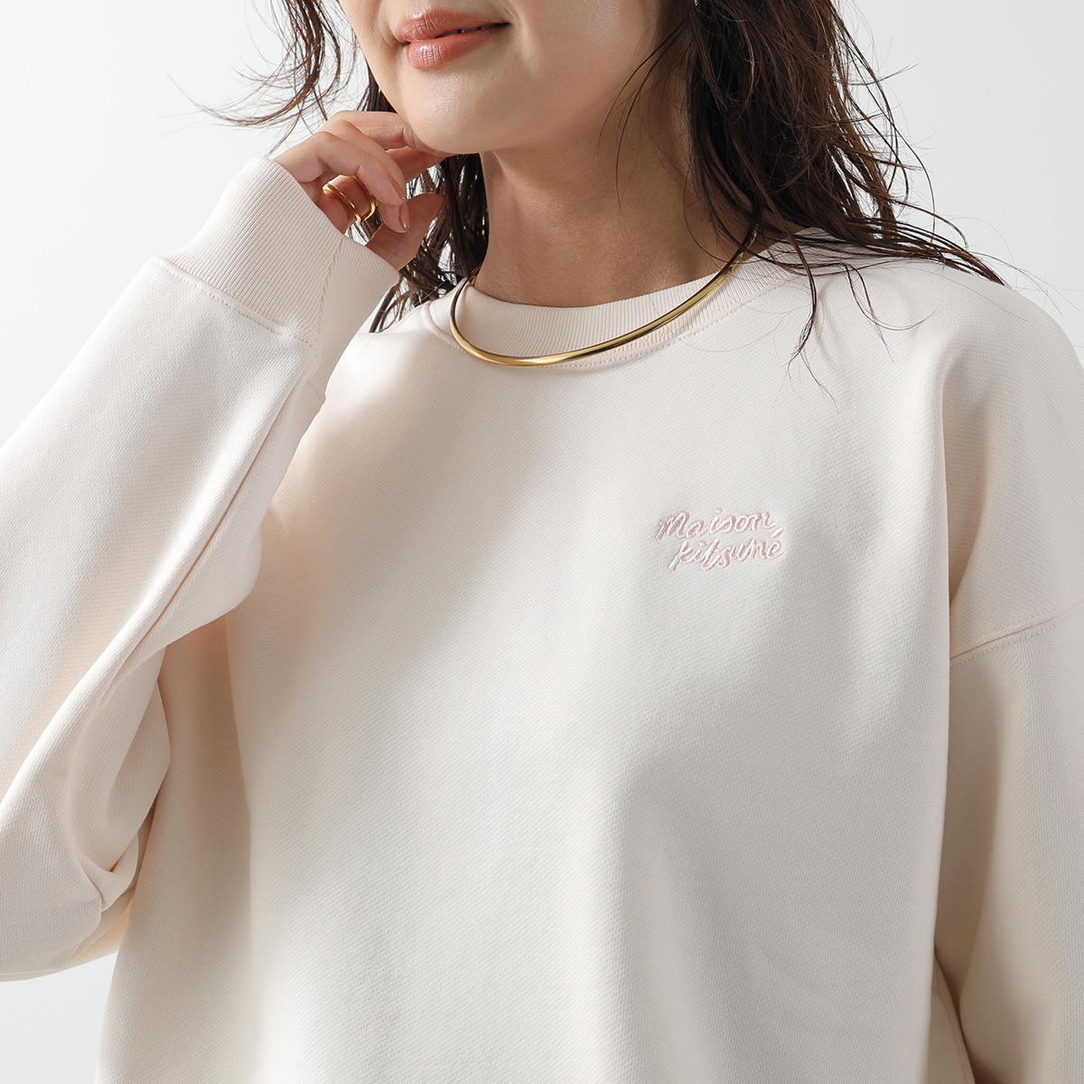 MAISON KITSUNE（メゾン キツネ） スウェットシャツ HANDWRITING