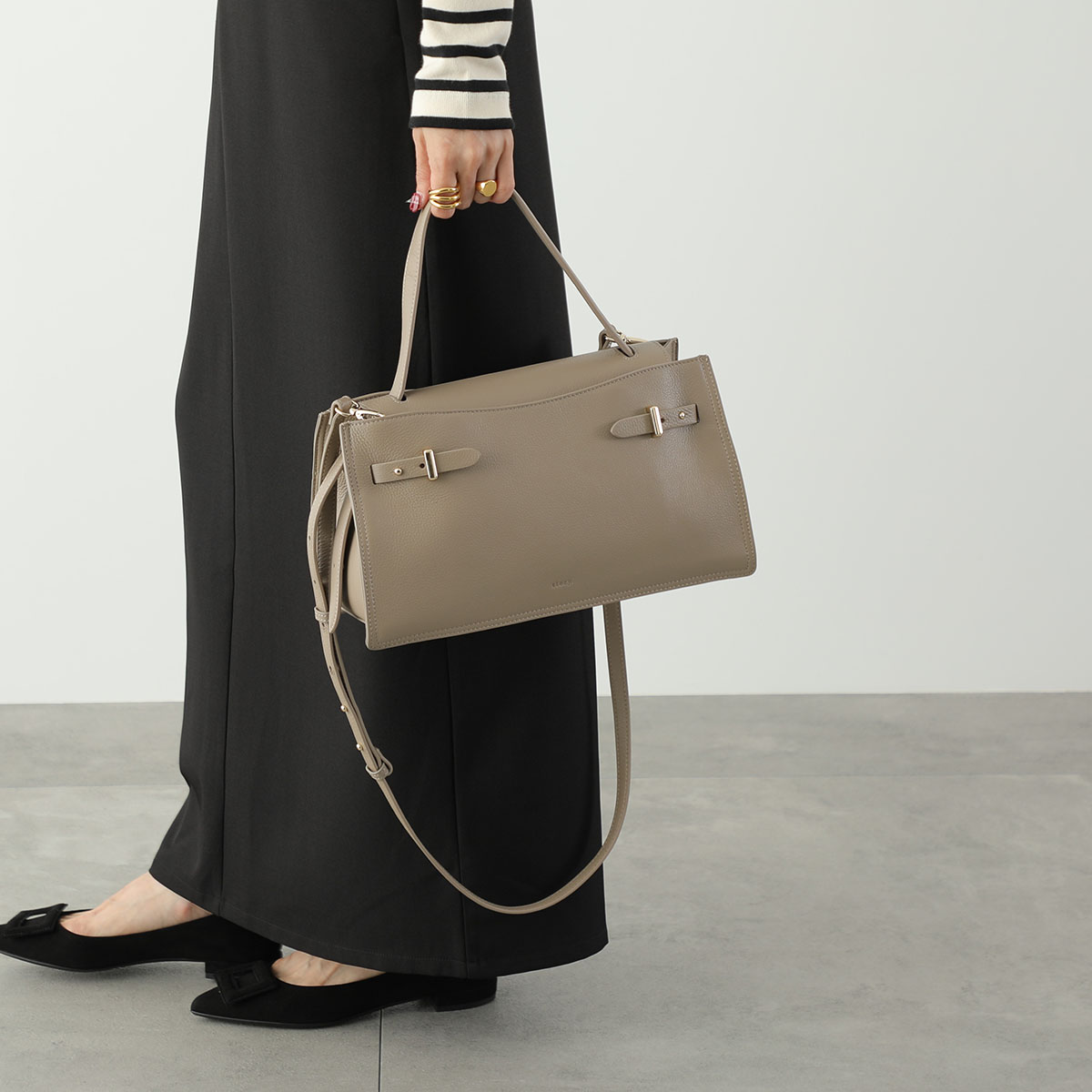 story.（ストーリー） ハンドバッグ 3A-1817-4 レディース レザー