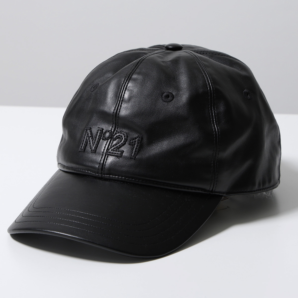 N°21 レディースキャップ N°21 黒 キャップ ヌメロベントゥーノ レディース
