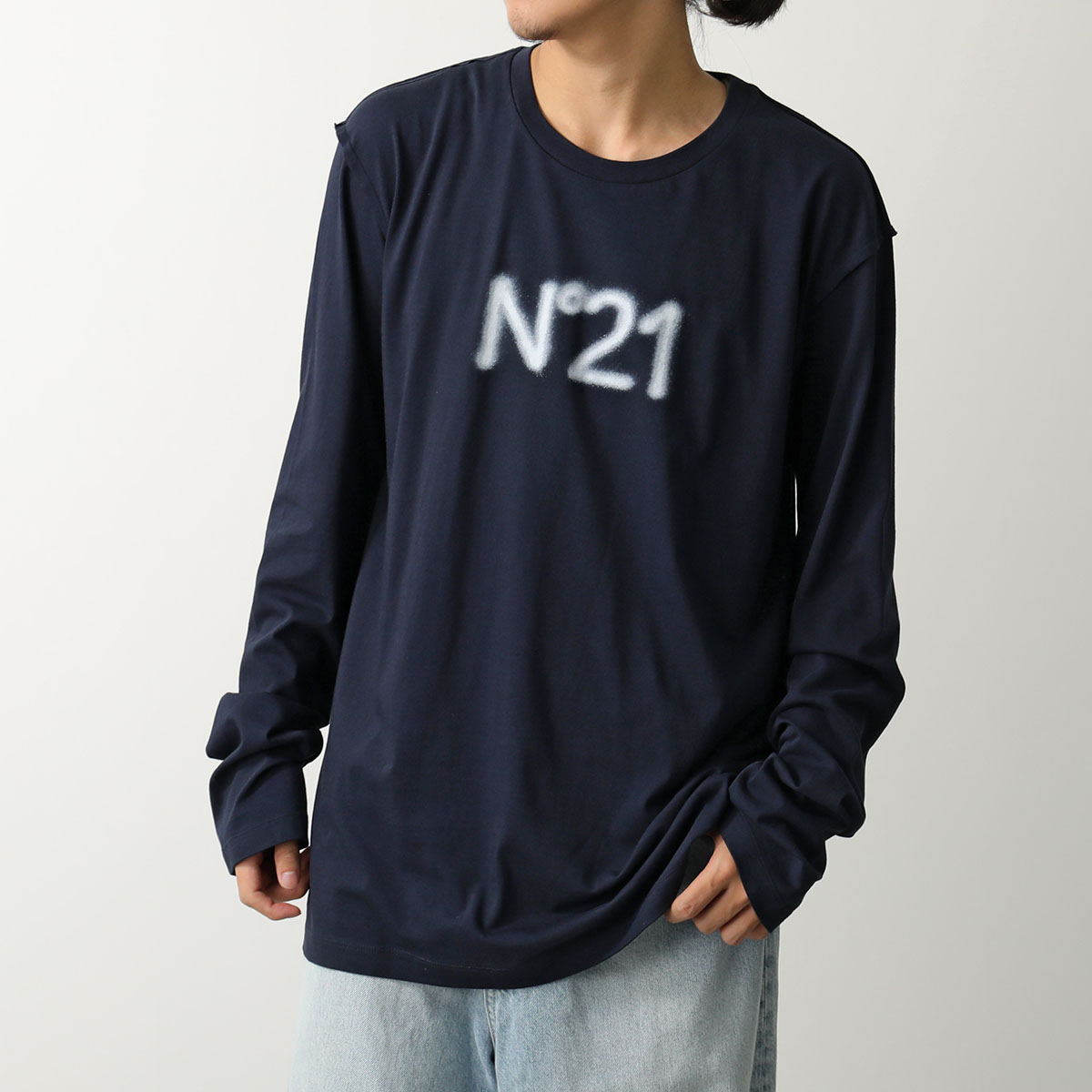 N˚21　ヌメロヴェントゥーノ　ビッグロゴカットソー　デカロゴ　イタリア製 楽天市場】N21 ヌメロ ヴェントゥーノ（Tシャツ・カットソー｜トップス