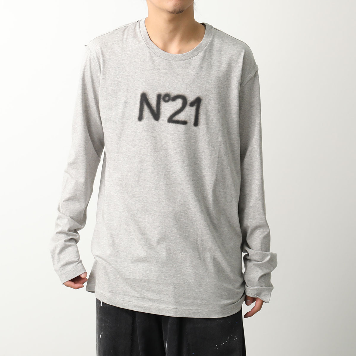 N°21（ヌメロヴェントゥーノ） Tシャツ F071 6328 メンズ 長袖