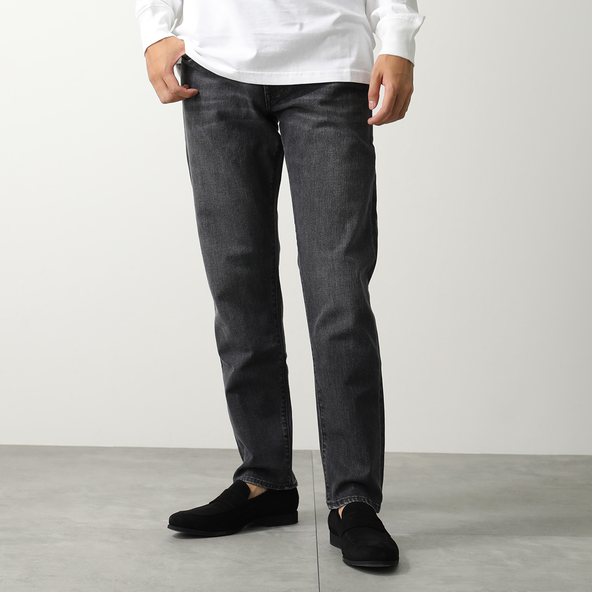 YCHAI イカイ ジーンズ PANTALONE ZIP 5 TASCHE TORPEDO トルペード