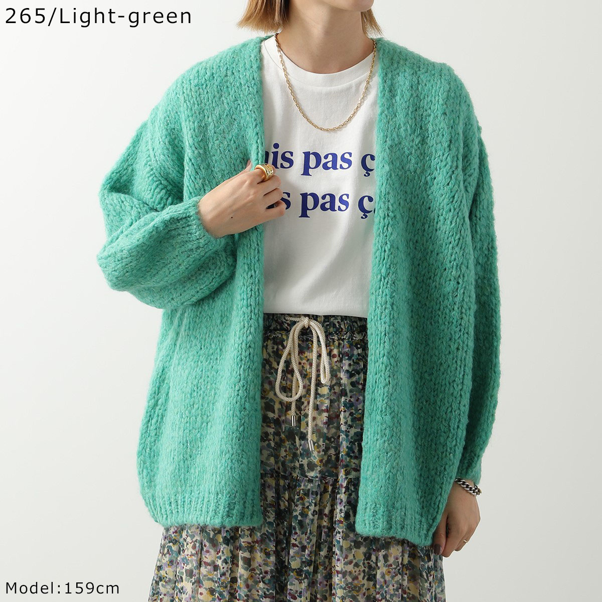 ❁TRICOTS JEAN MARC ふっくらモヘアカーディガン フランス製 別注》【TRICOTS JEAN MARC/トリコット・ジーン・ マルク】モヘア