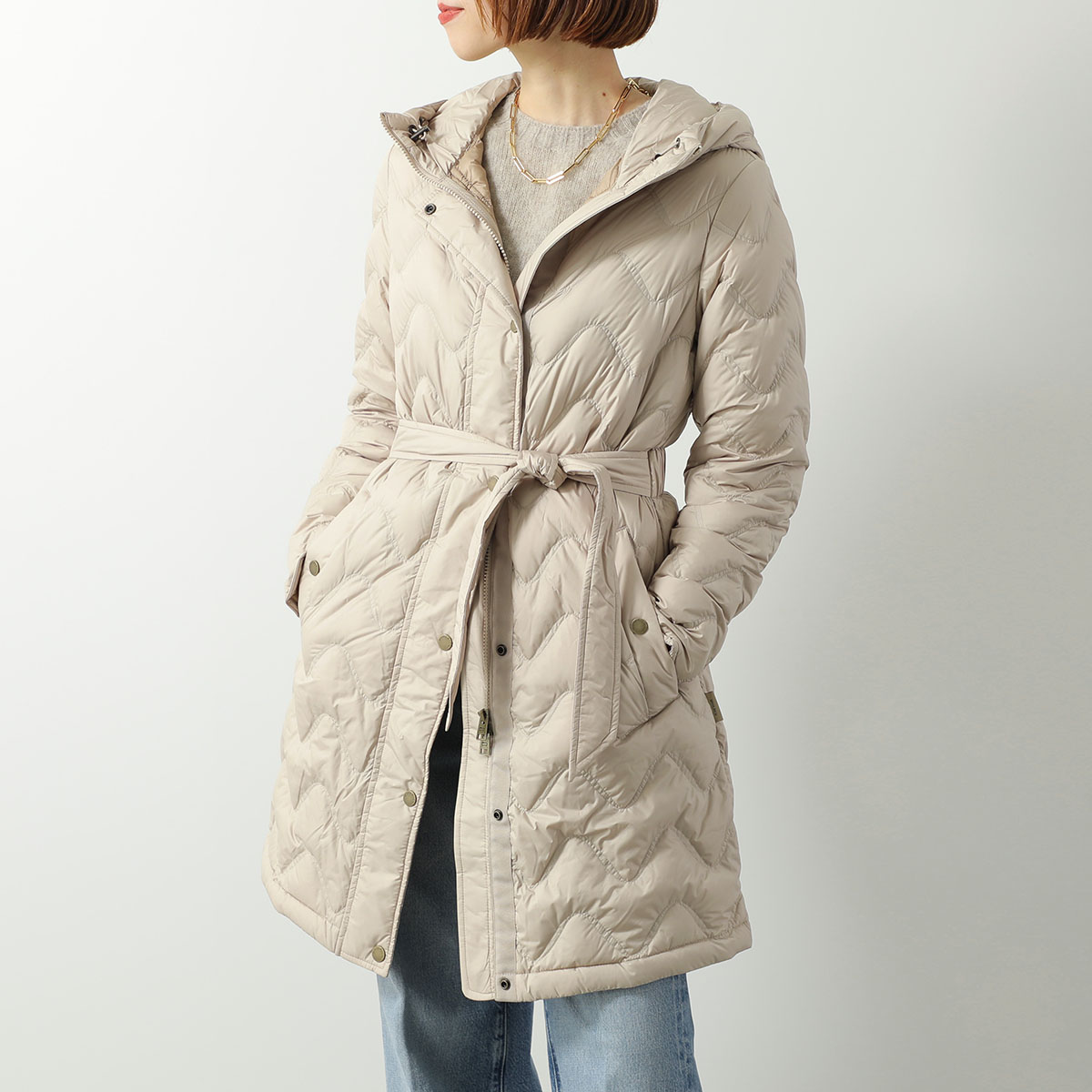 美品★WOOLRICH ウールリッチ ロングダウン フード キルティング WOOLRICH（ウールリッチ） キルティングコート HERITAGE PARKA