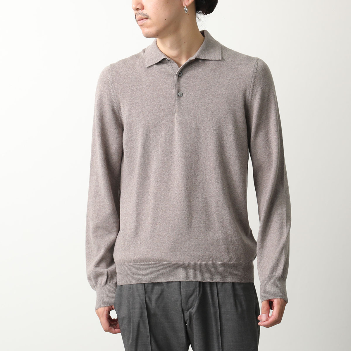 Gran Sasso（グランサッソ） ニットポロシャツ 55112 14290 メンズ