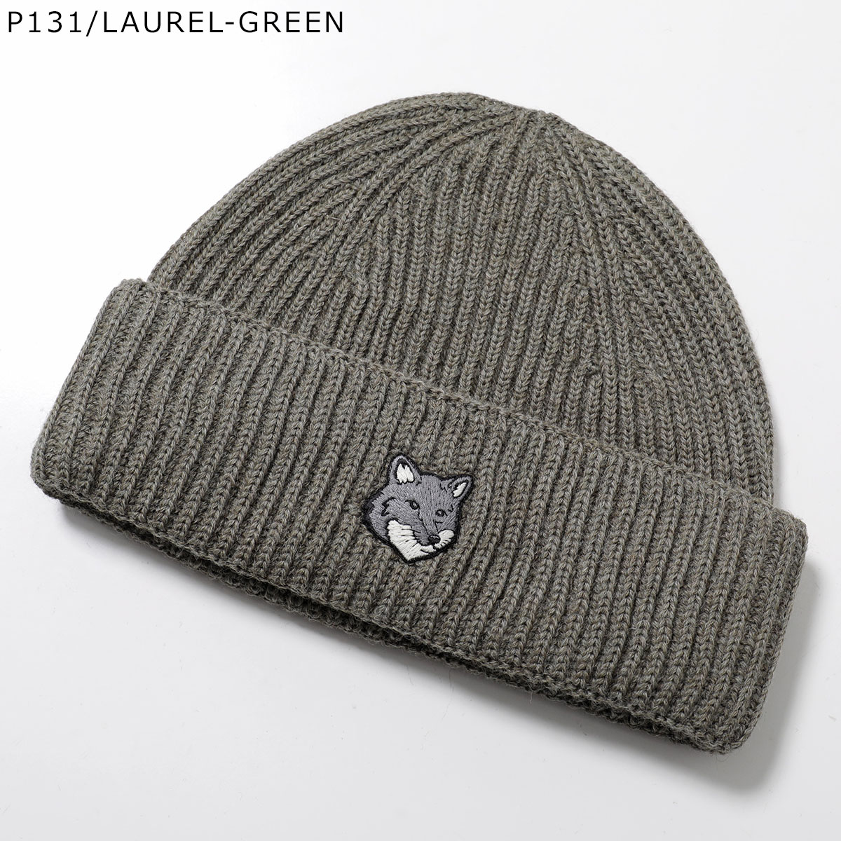 MAISON KITSUNE（メゾン キツネ） ニット帽 PM06112KT1022 レディース