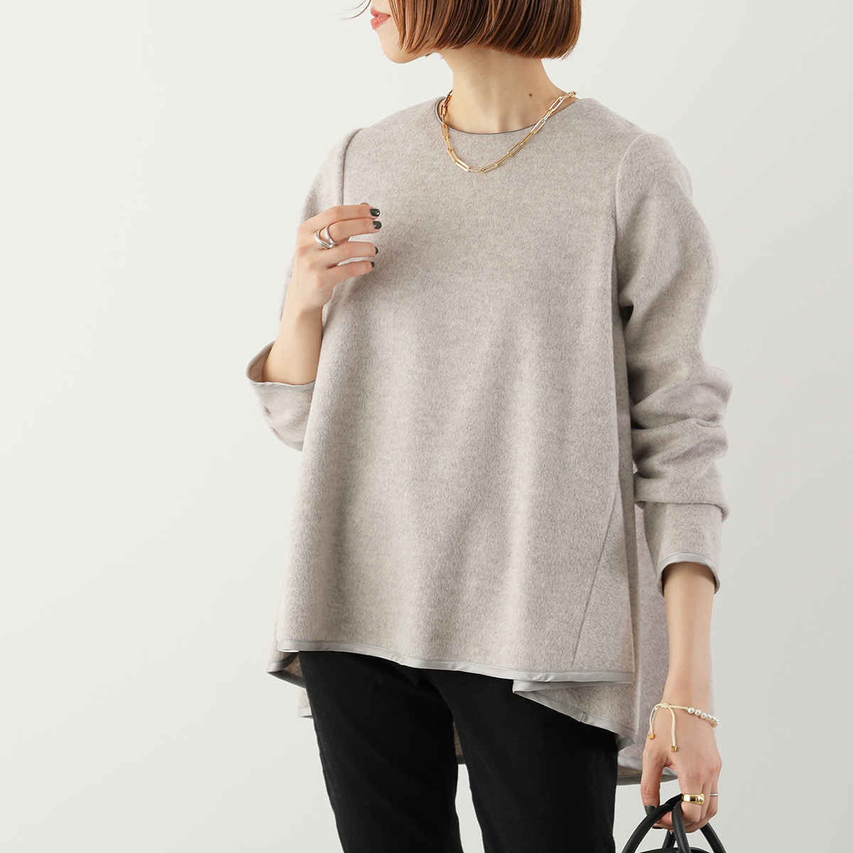 PASSIONE（パシオーネ） 長袖 プルオーバー 546958 レディース