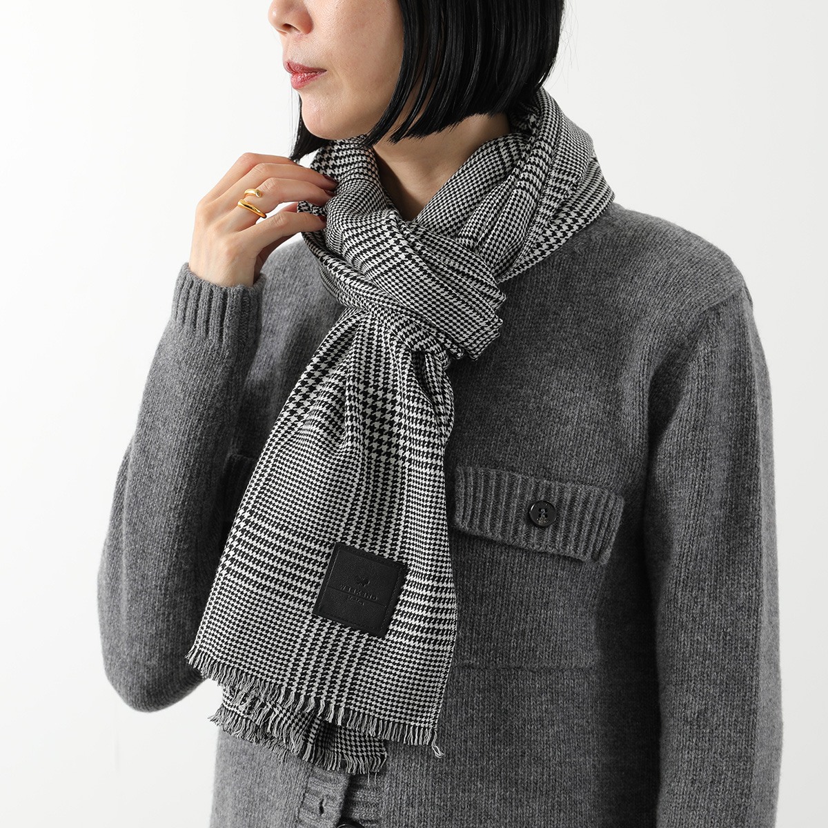 未使用品　マックスマーラ　ストール　グレー 楽天市場】MaxMara マックスマーラ（レディースマフラー・ストール