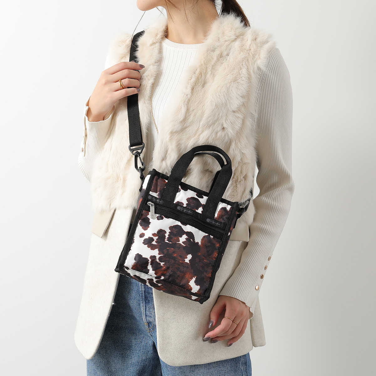 LeSportsac（レスポートサック） ショルダーバッグ MINI N/S TOTE 3714