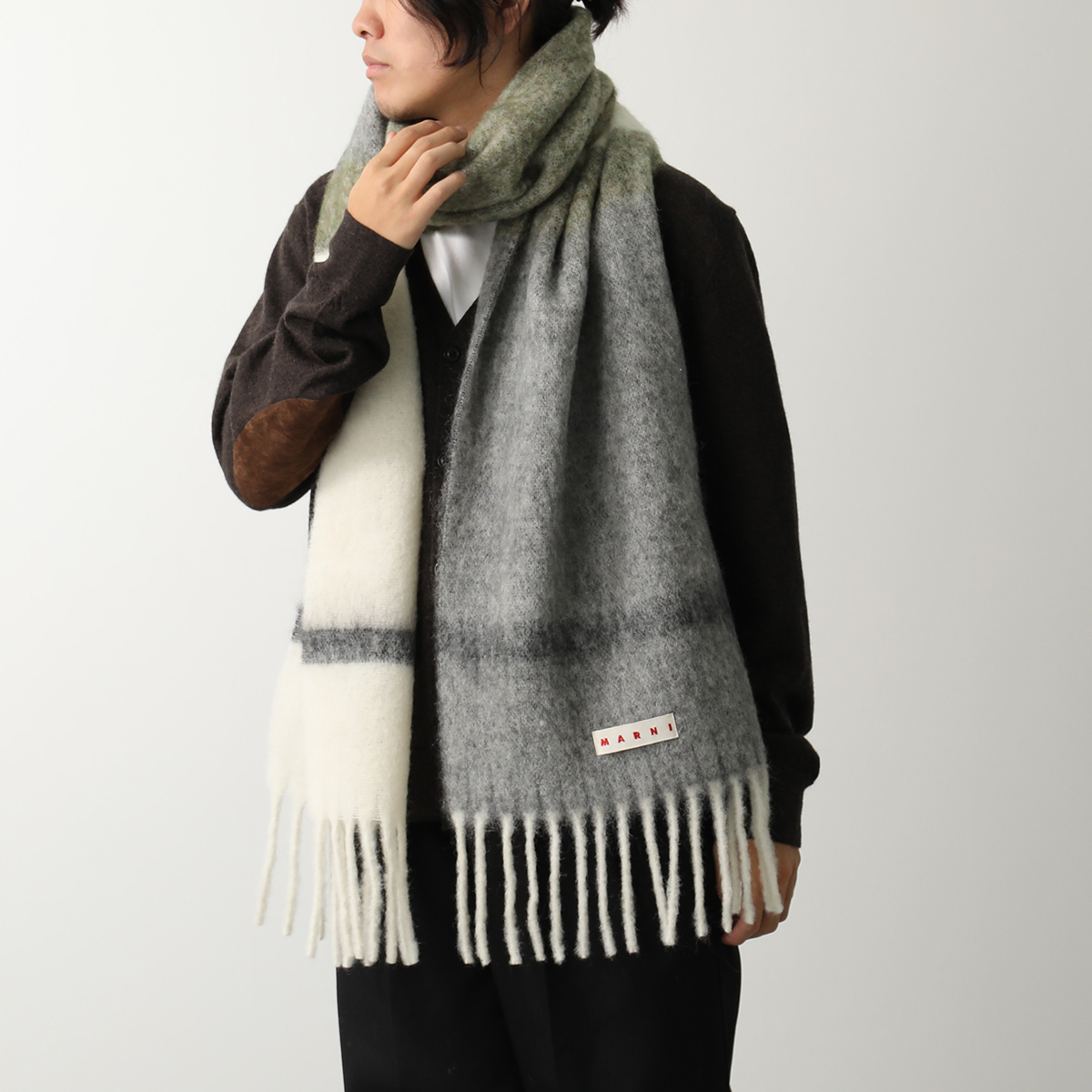 MARNI（マルニ） マフラー SCMC0139Y0 UAW053 レディース フリンジ