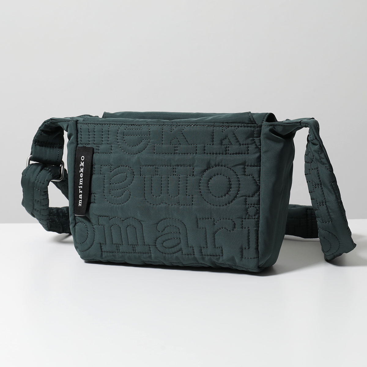 【未使用タグ有】マリメッコショルダーバックJoy Crossbody　ブラック marimekko（マリメッコ） ショルダーバッグ Joy Crossbody S Logo