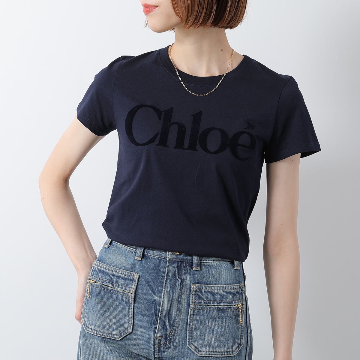 Chloe（クロエ） Chloe Kids キッズ 半袖 Tシャツ C20652 レディース
