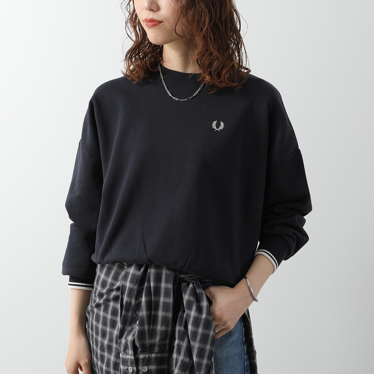 FRED PERRY（フレッドペリー） スウェットシャツ Tipped Sweatshirt